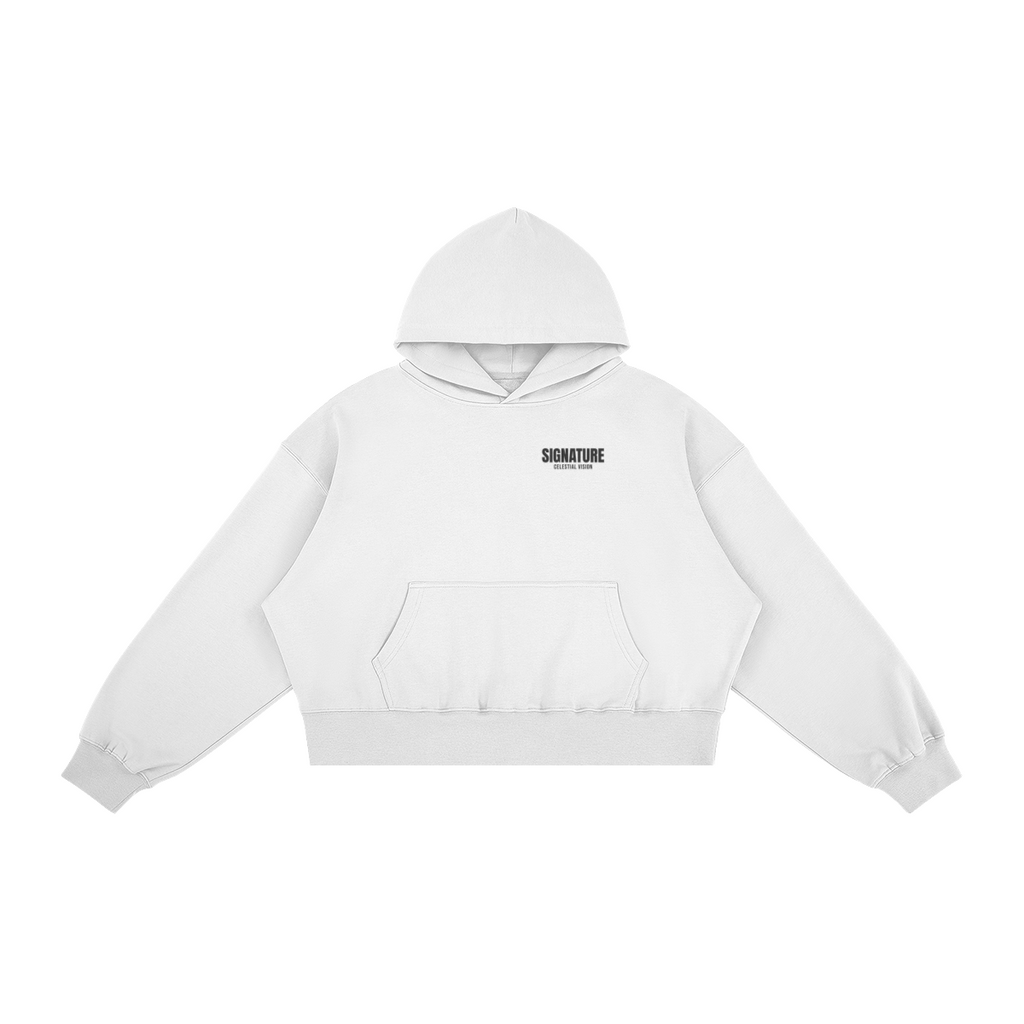 White CV26 Signature - Oversize Hoodie