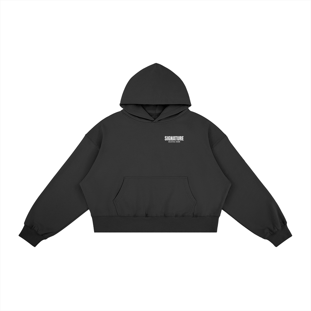 Black CV26 Signature - Oversize Hoodie