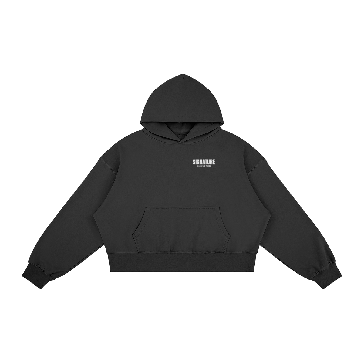 Black CV26 Signature - Oversize Hoodie