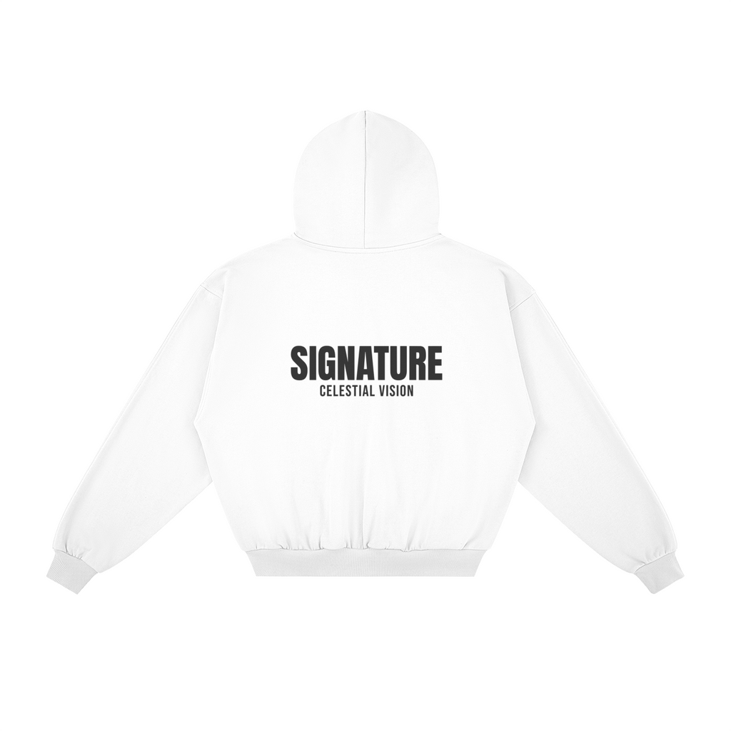 White CV26 Signature - Oversize Zipper