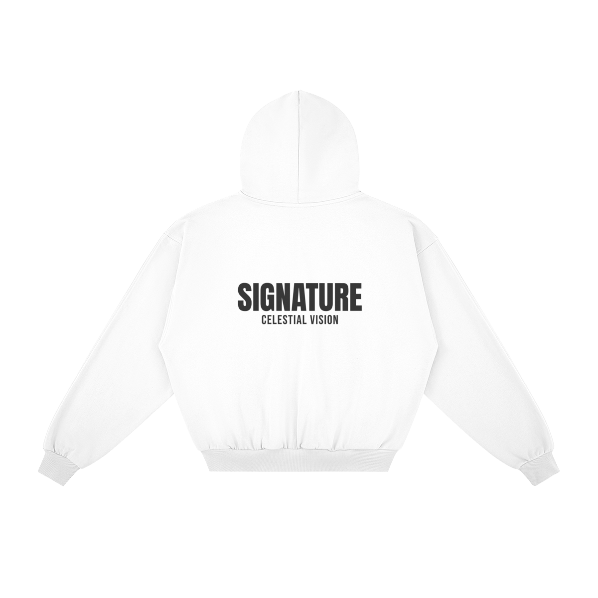 White CV26 Signature - Oversize Zipper
