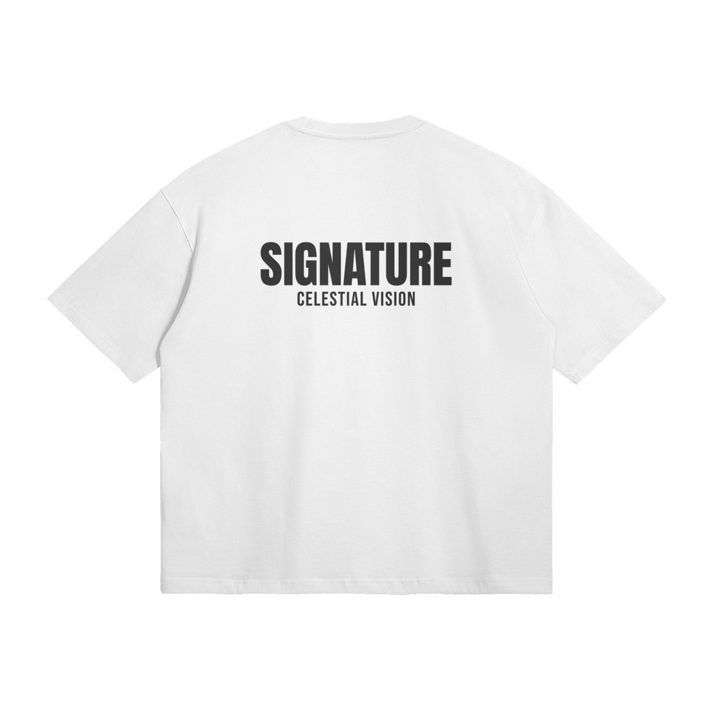 White CV26 Signature - Oversize Shirt