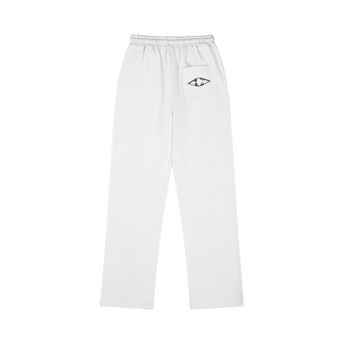 White CV26 Signature - Oversize Sweatpants