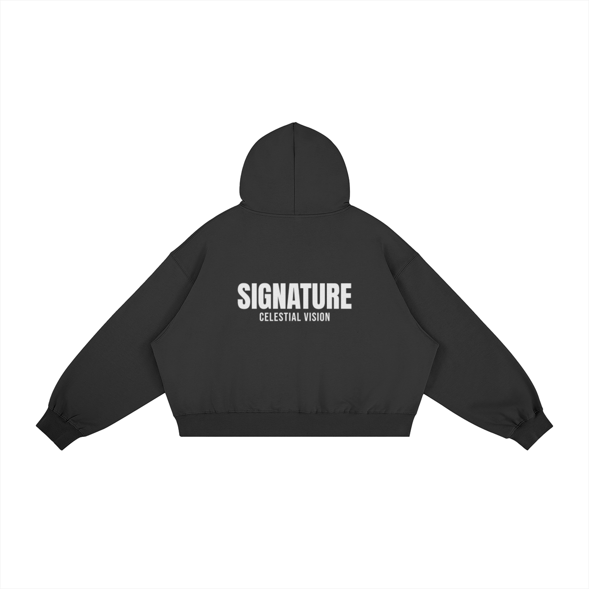 Black CV26 Signature - Oversize Hoodie